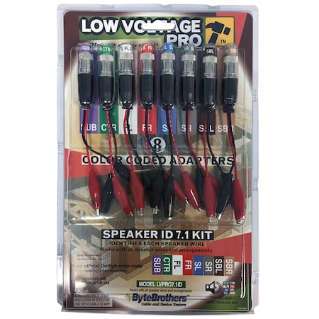 Electriduct Low Voltage Pro LVPRO30 Cable Tester & Accessories - Triplett LVPRO-SPKRID